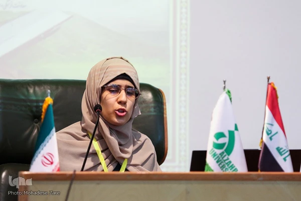 در مسابقات بین المللی قرآن دانشجویان دختر ایران و عراق  2